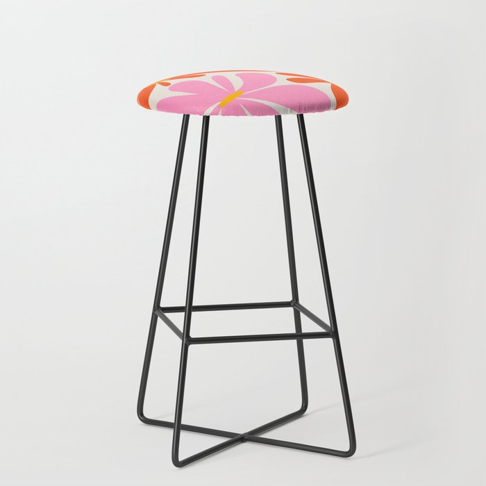 Bloom: Peach Matisse Color Series 04 Stool Gallery Image 1