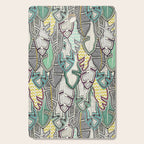 layered palm leaves Cutting Board Gallery Image 1