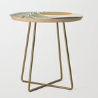 Abstract Art Tropical Leaves 47 Side Table Gallery Image 1