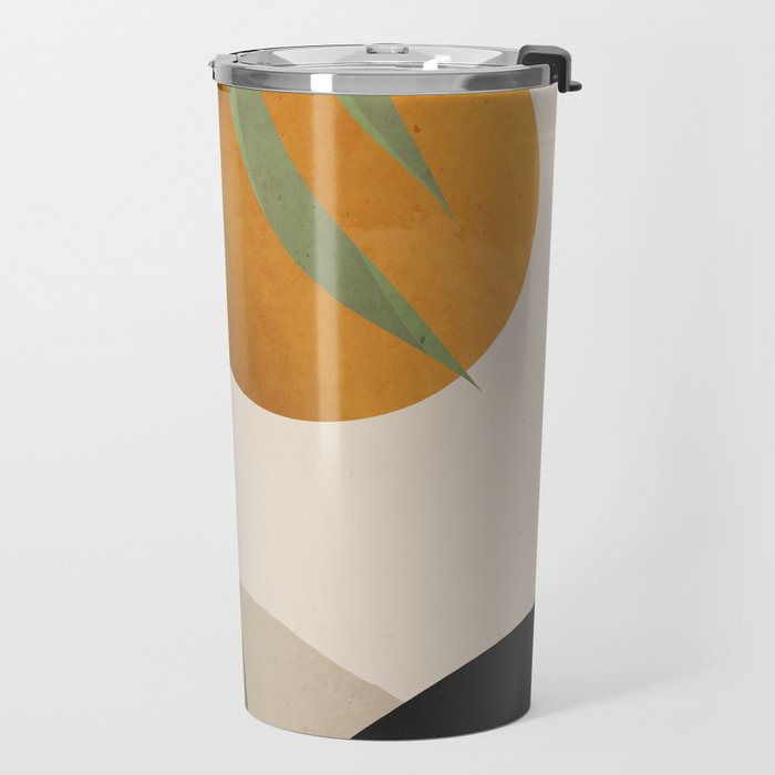 Abstract Art Tropical Leaves 47 Travel Mug Gallery Image 2
