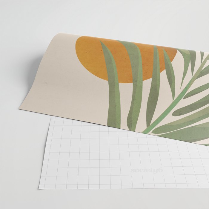 Abstract Art Tropical Leaves 47 Wrapping Paper Gallery Image 2