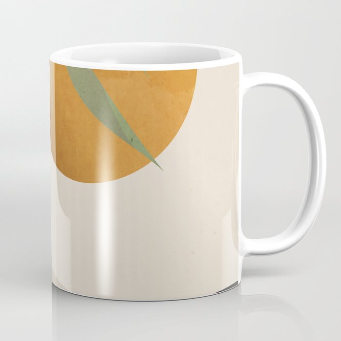 Abstract Art Tropical Leaves 47 Coffee Mug Gallery Image 1
