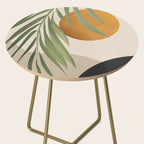 Abstract Art Tropical Leaves 47 Side Table Gallery Image 2