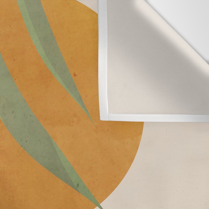 Abstract Art Tropical Leaves 47 Wall Tapestry Gallery Image 3