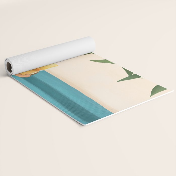 On the pages of a book Yoga Mat Gallery Image 2