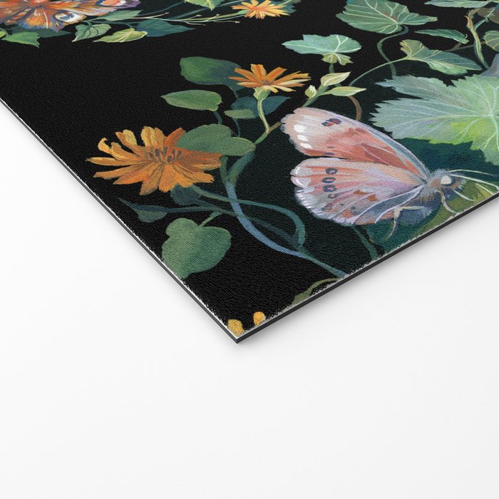 White Fox Garden Welcome Mat Gallery Image 2
