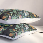 White Fox Garden Pillow Sham Gallery Image 3