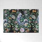 White Fox Garden Welcome Mat Gallery Image 1
