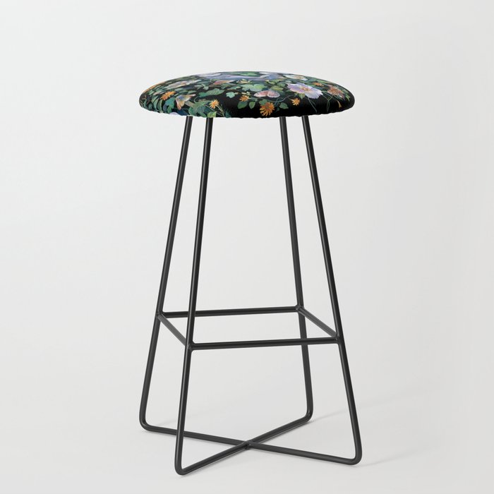 White Fox Garden Stool Gallery Image 1