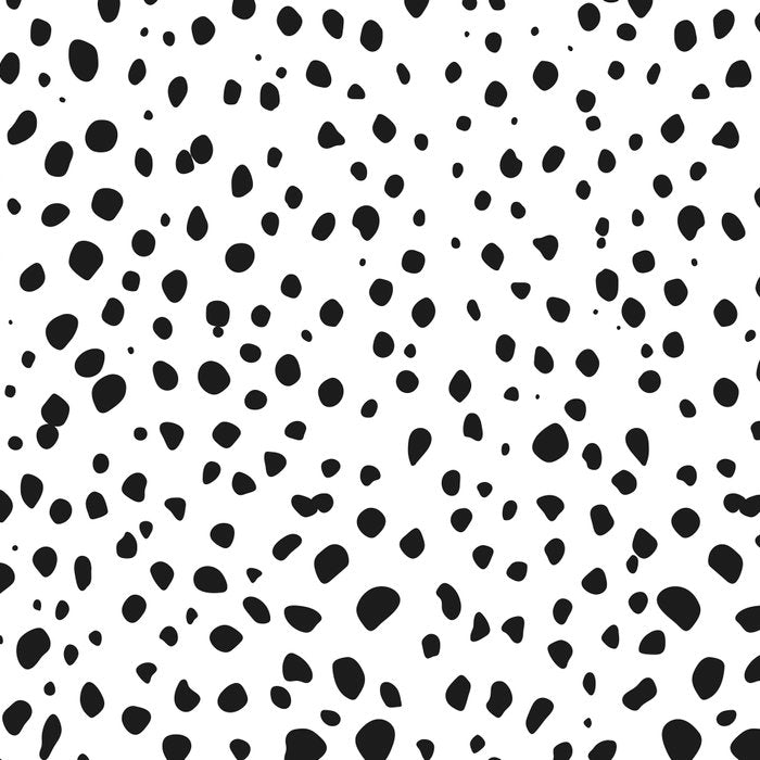 Dalmatian Spots - Black and White Polka Dots Coffee Mug Gallery Image 2