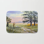 Hunting For Bobwhite Quail Bath Mat Gallery Image 1