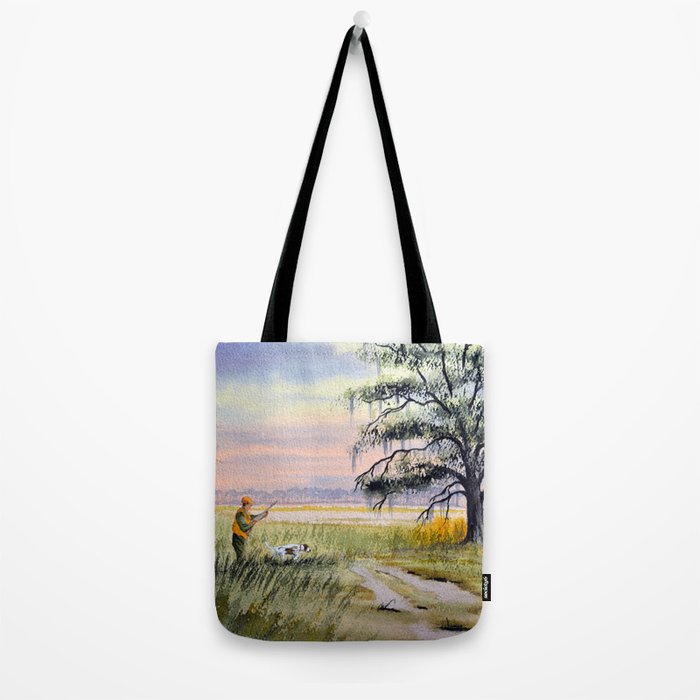 Hunting For Bobwhite Quail Tote Bag Gallery Image 2