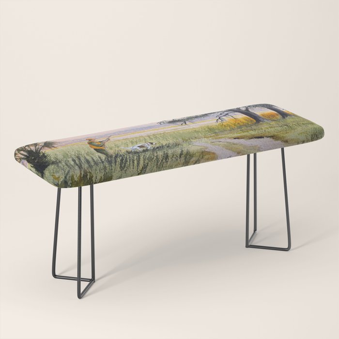 Hunting For Bobwhite Quail Bench Gallery Image 1