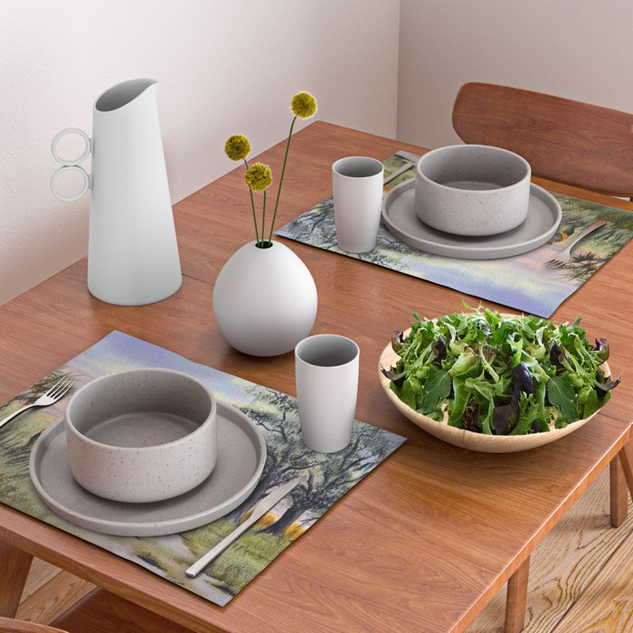 Hunting For Bobwhite Quail Placemat Gallery Image 2
