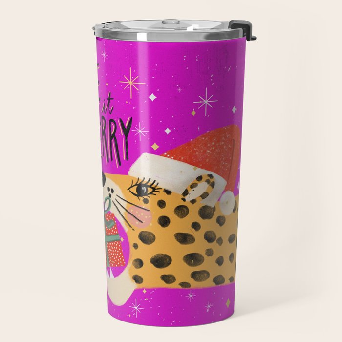Make it merry Travel Mug Gallery Image 2
