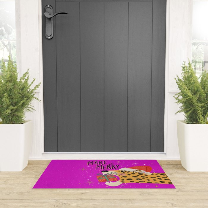 Make it merry Welcome Mat Gallery Image 3