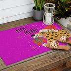 Make it merry Outdoor Rug Gallery Image 2