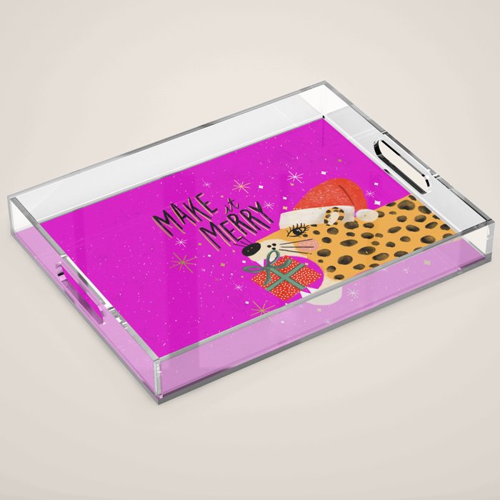 Make it merry Acrylic Tray Gallery Image 1