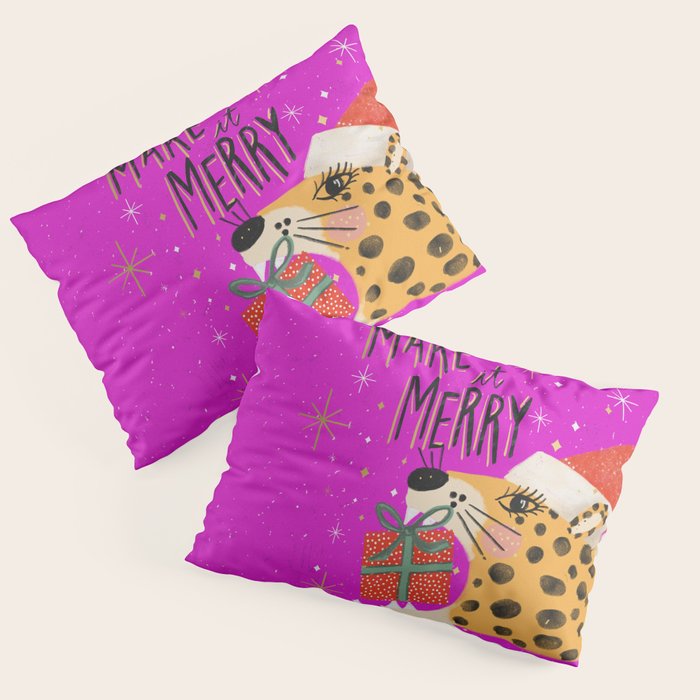 Make it merry Pillow Sham Gallery Image 3