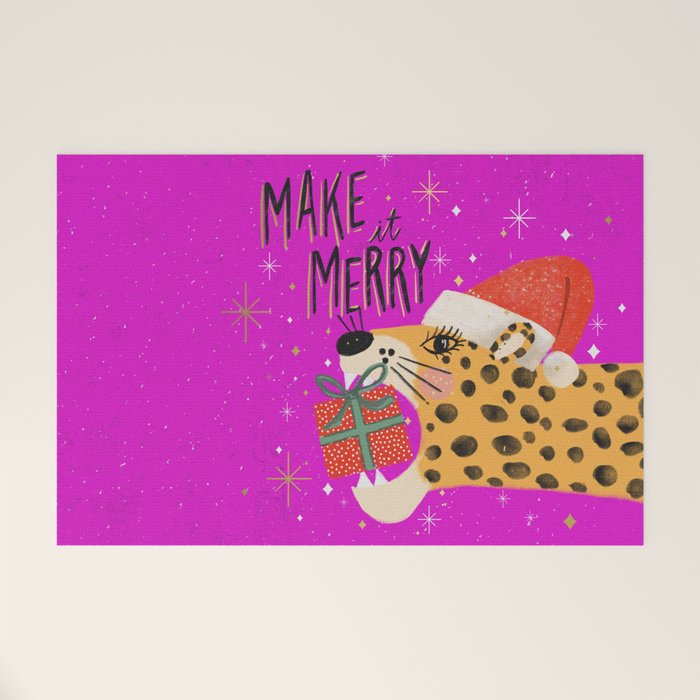 Make it merry Welcome Mat Gallery Image 1
