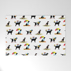 Labrador Beach black lab dog beach  Welcome Mat Gallery Image 1