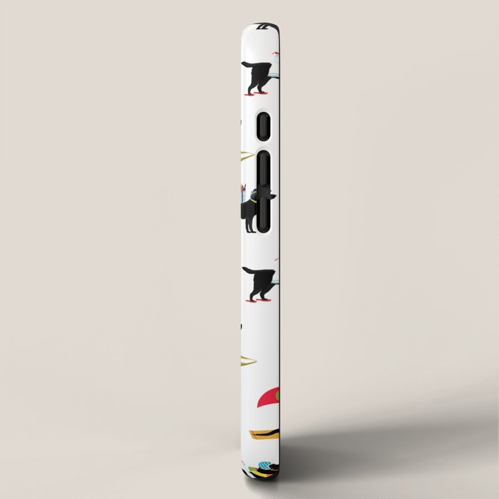 Labrador Beach black lab dog beach  iPhone Case Gallery Image 2