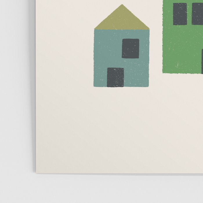 Happy Houses - Multi-colored Poster Gallery Image 3