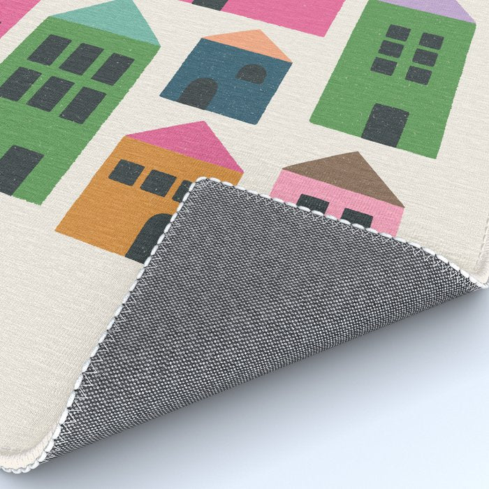 Happy Houses - Multi-colored Rug Gallery Image 4