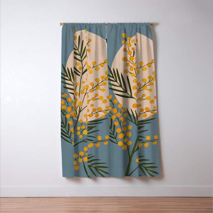 The Mimosa 3 Window Curtain Gallery Image 3