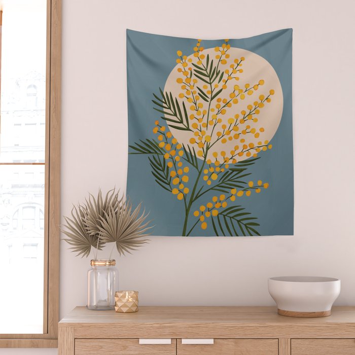 The Mimosa 3 Wall Tapestry Gallery Image 2