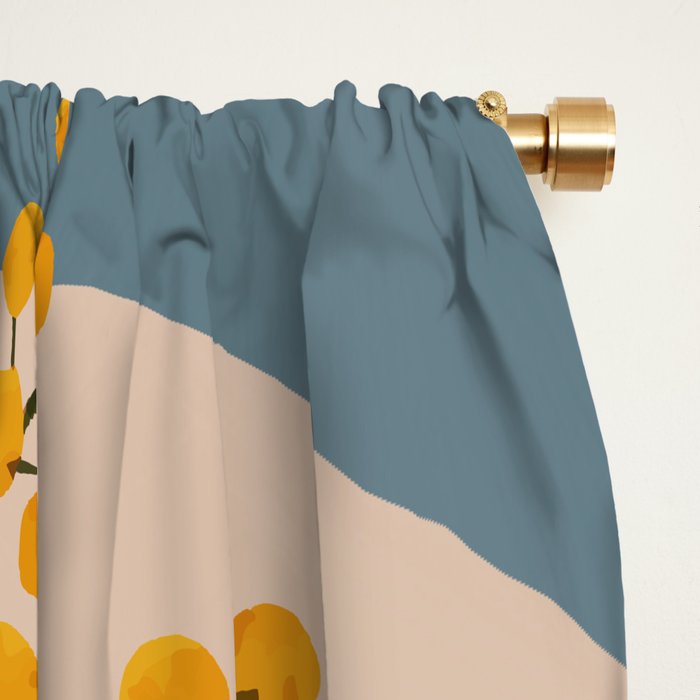 The Mimosa 3 Window Curtain Gallery Image 2