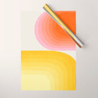 abstract gradient Wrapping Paper Gallery Image 1