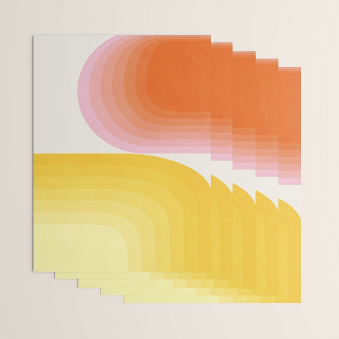 abstract gradient Wrapping Paper Gallery Image 3