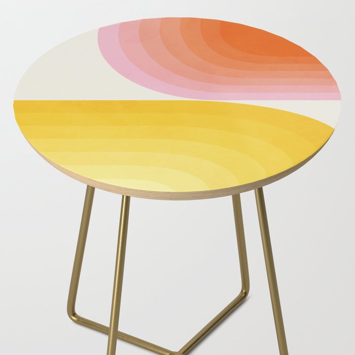 abstract gradient Side Table Gallery Image 2