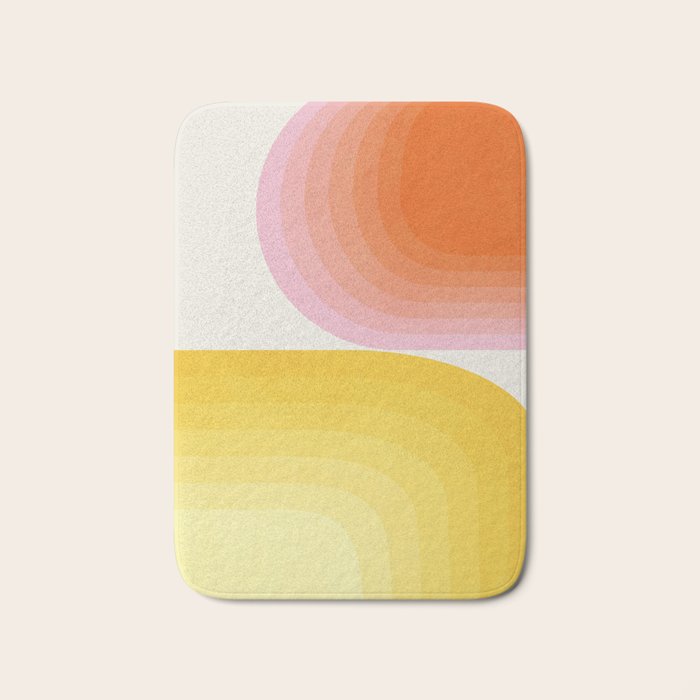 abstract gradient Bath Mat Gallery Image 1