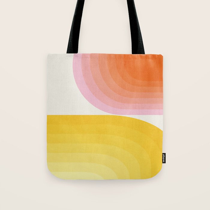 abstract gradient Tote Bag Gallery Image 1
