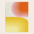abstract gradient Poster Gallery Image 4