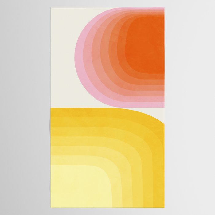 abstract gradient Tablecloth Gallery Image 2