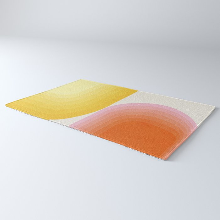 abstract gradient Rug Gallery Image 3