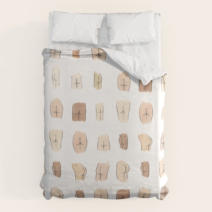 Lotsa Butts! Duvet Cover