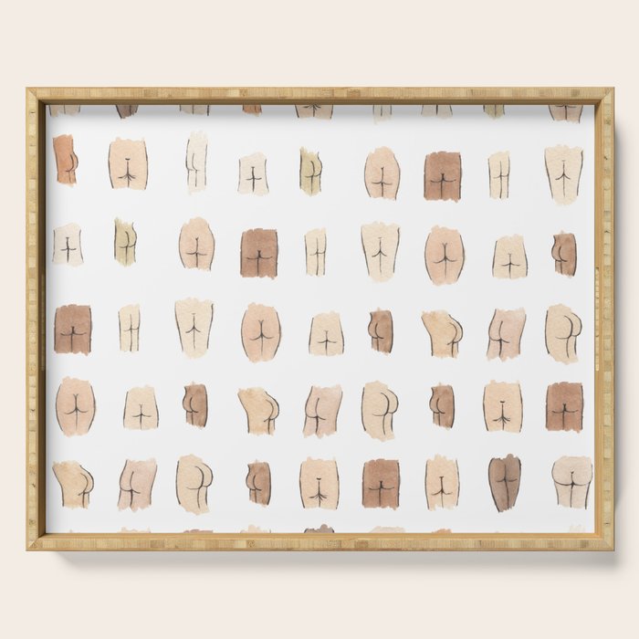 Lotsa Butts! Serving Tray Gallery Image 1