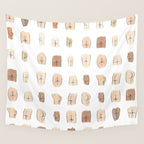 Lotsa Butts! Wall Tapestry Gallery Image 4
