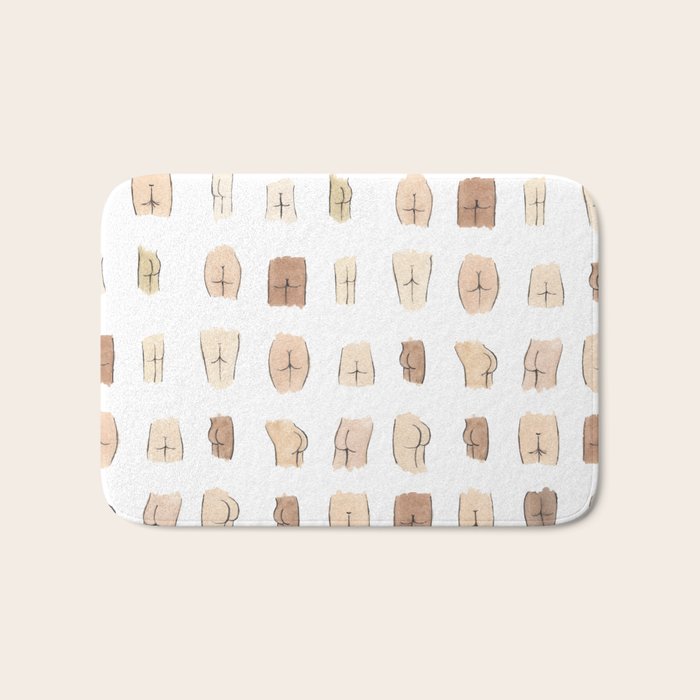 Lotsa Butts! Bath Mat Gallery Image 1