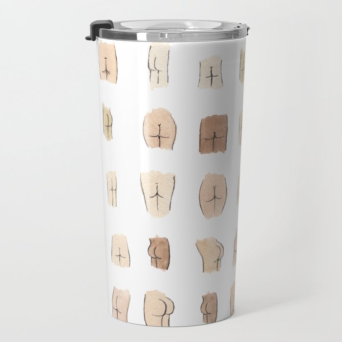 Lotsa Butts! Travel Mug Gallery Image 3
