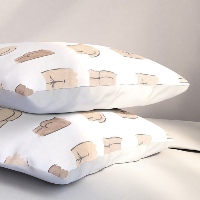 Lotsa Butts! Pillow Sham Gallery Image 3
