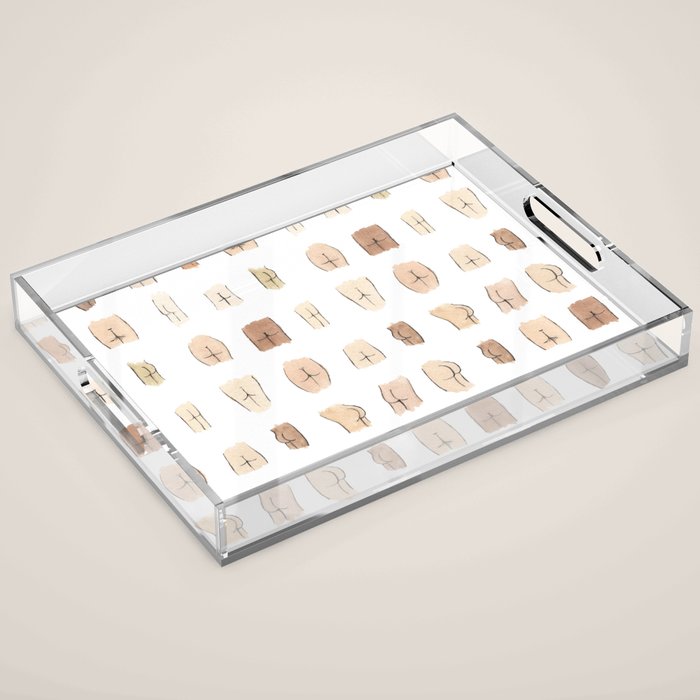 Lotsa Butts! Acrylic Tray Gallery Image 1