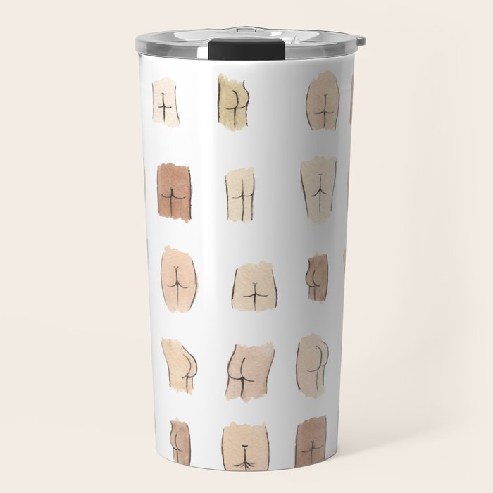 Lotsa Butts! Travel Mug Gallery Image 1