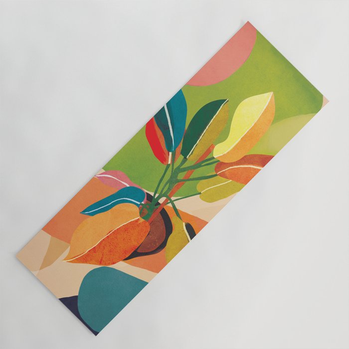 Colorful Branching Out 37 Yoga Mat Gallery Image 1