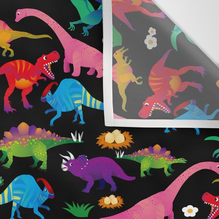 Joyful Dinosaurs World - BK Wall Tapestry Gallery Image 3