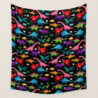 Joyful Dinosaurs World - BK Wall Tapestry Gallery Image 4